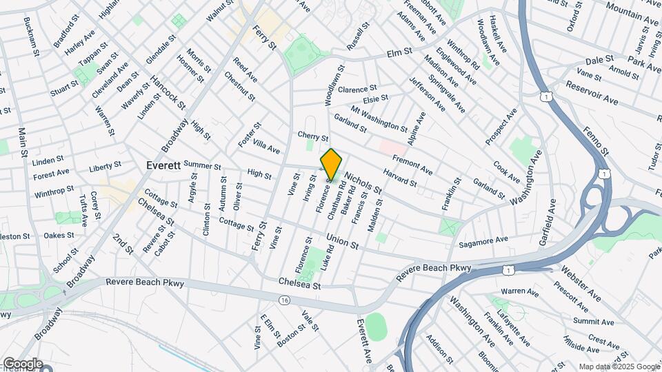 137 Florence St, Unit 3 Map and Location Details
