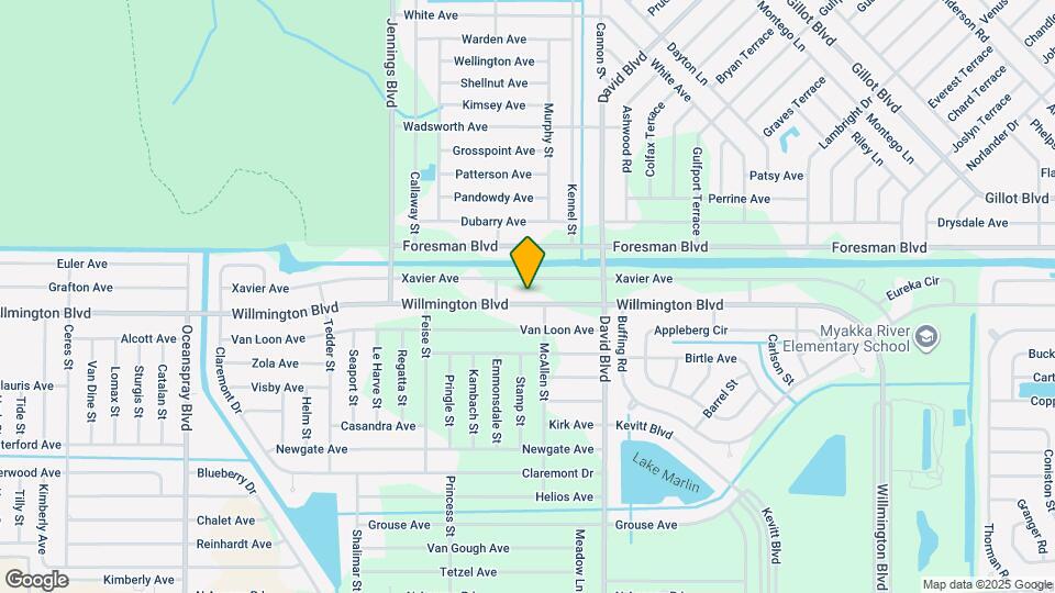 11708 Willmington Blvd Map and Location Details