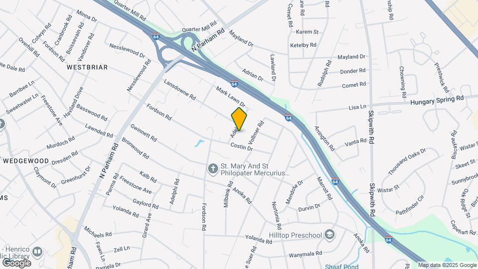 2307 Adelphi Rd Map and Location Details