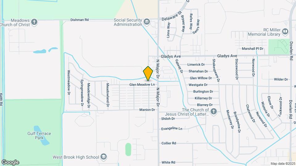 8642 Glen Meadow Ln Map and Location Details