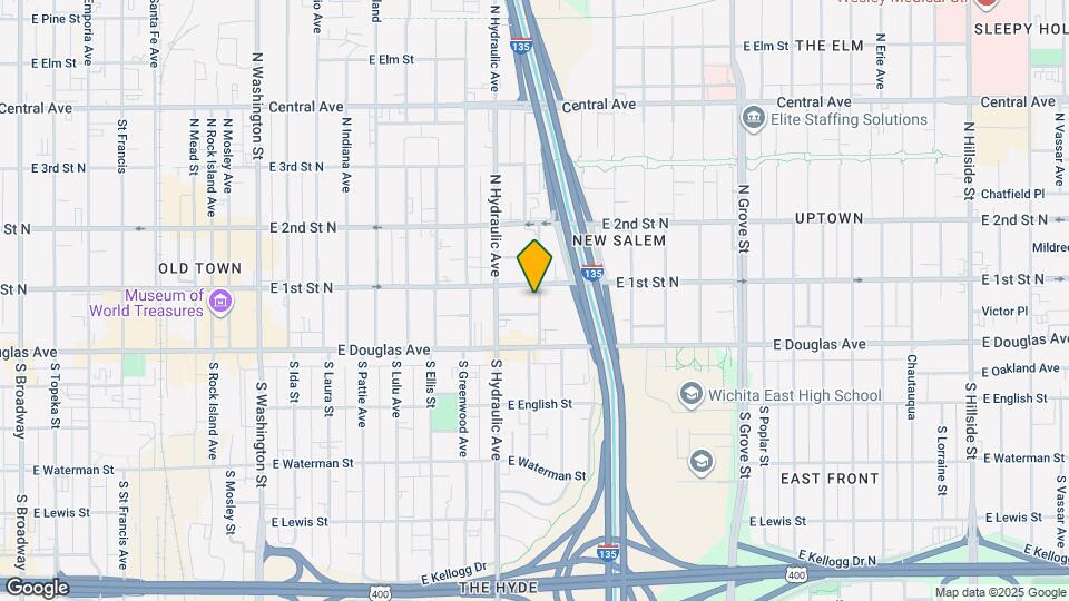 147 S Kansas Ave Map and Location Details