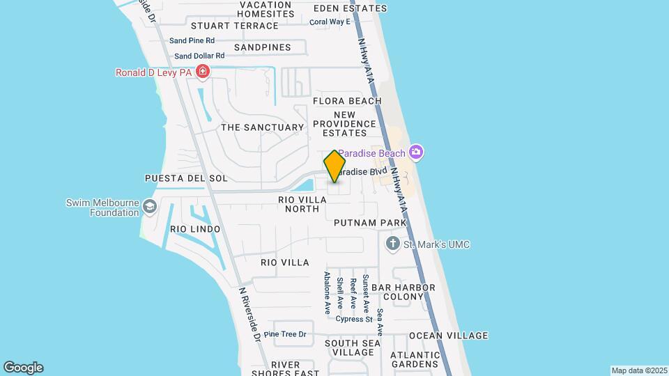 335 Paradise Blvd Map and Location Details