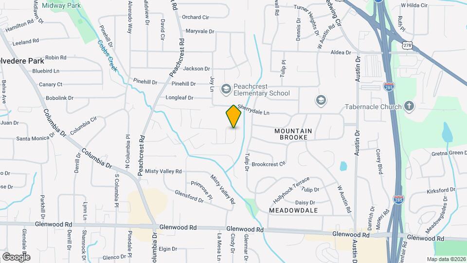 3560 Sweetgum Ln, Unit 1017 Map and Location Details