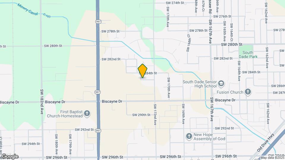 17376 SW 285th St Map and Location Details