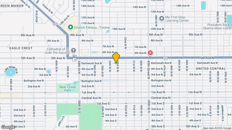 5310 Dartmouth Ave N Map and Location Details