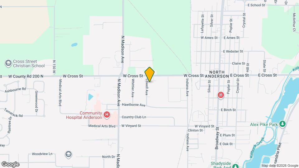 1924 Lowell Ave Map and Location Details