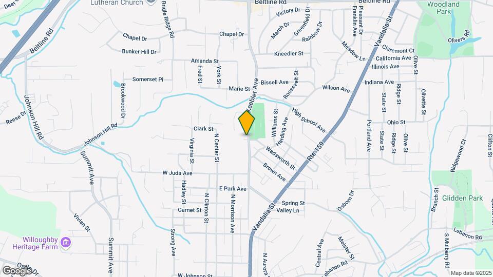 1000 N Keebler Ave Map and Location Details