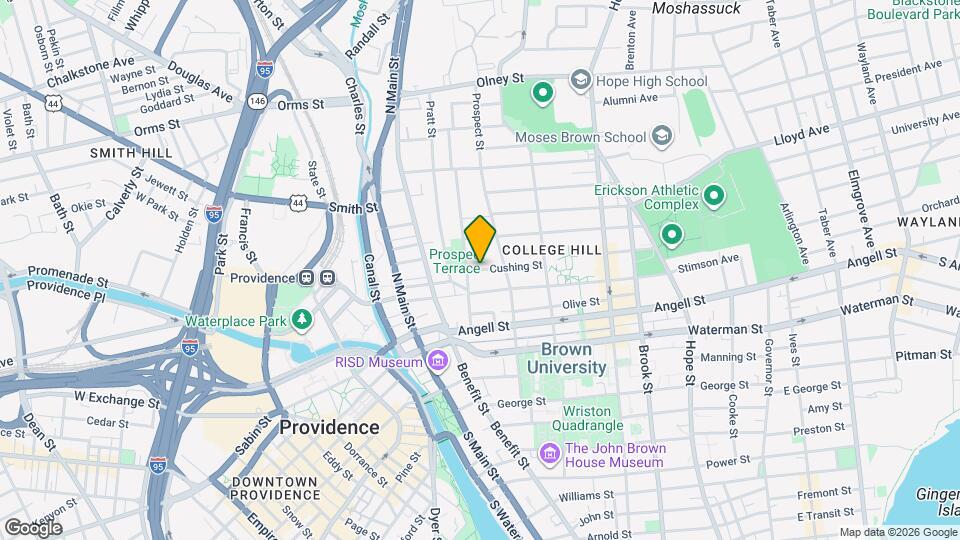 5 Cushing St Map and Location Details