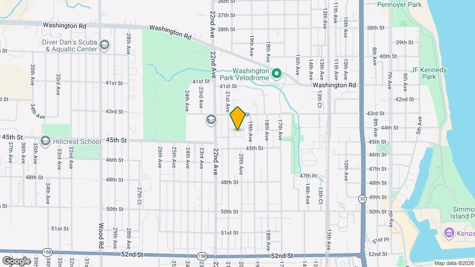 2000 44th Pl Mapa y Detalles de la Ubicación