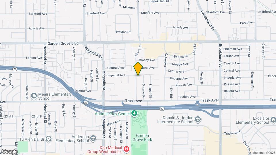 9272 Imperial Ave Map and Location Details