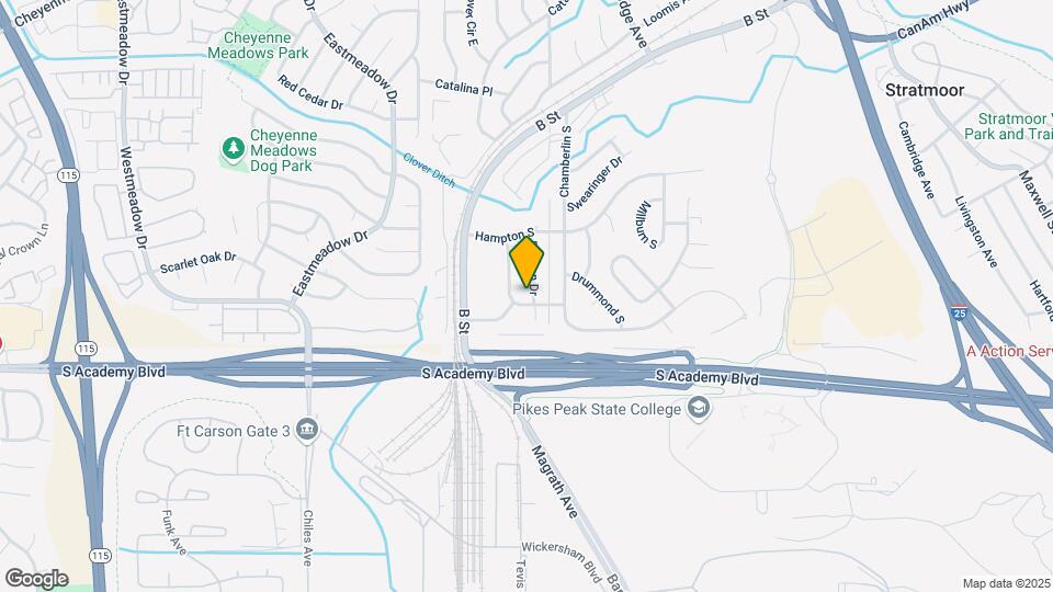4344 Ericson Dr Map and Location Details