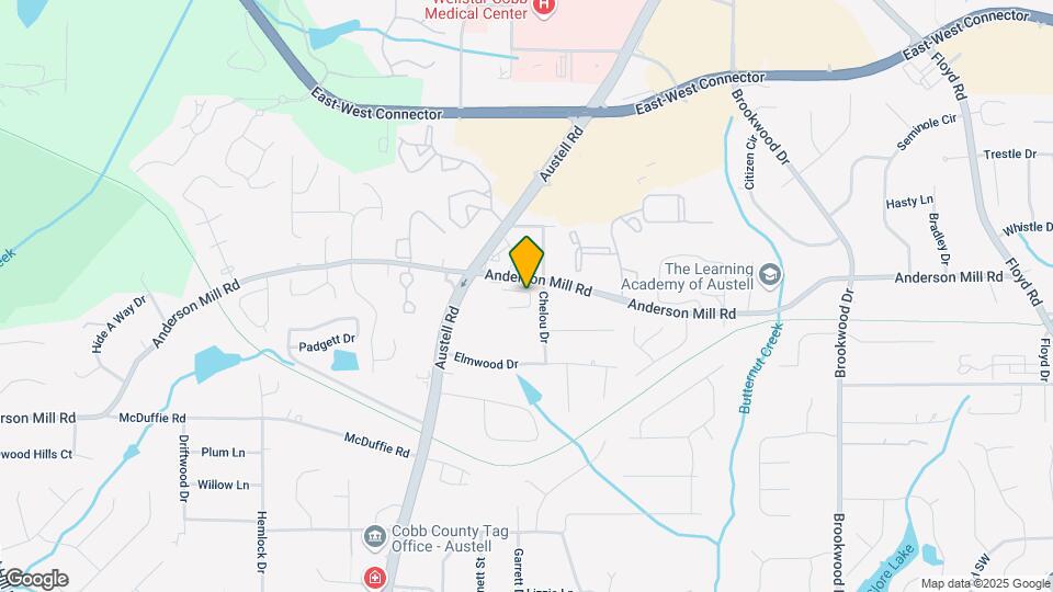 1801 Orange Grove Pl Map and Location Details