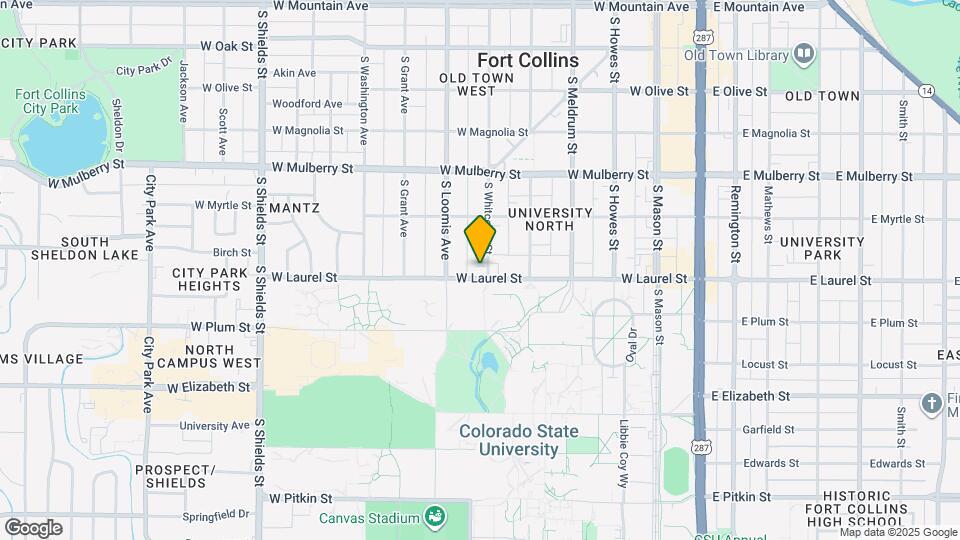 645 S Whitcomb St Mapa y Detalles de la Ubicación