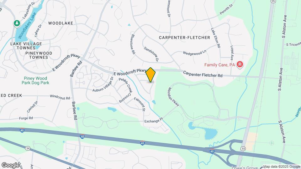 1410 Crimson Creek Dr Map and Location Details