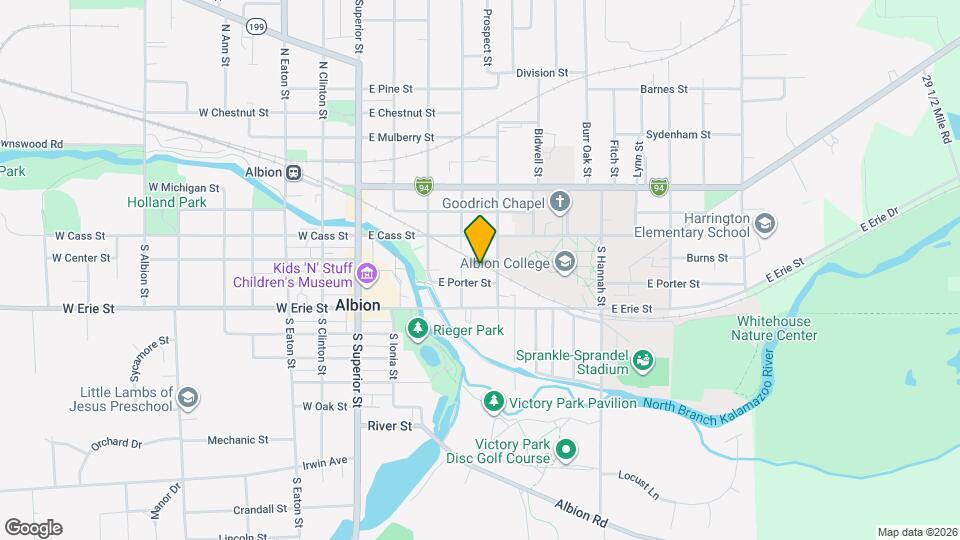 409 E Porter St Map and Location Details
