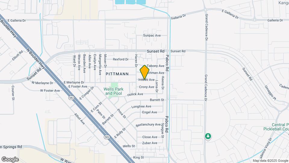 516 Inness Ave Map and Location Details