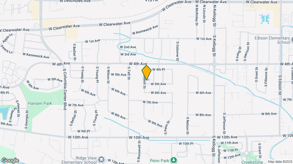 429 S Roosevelt St Map and Location Details