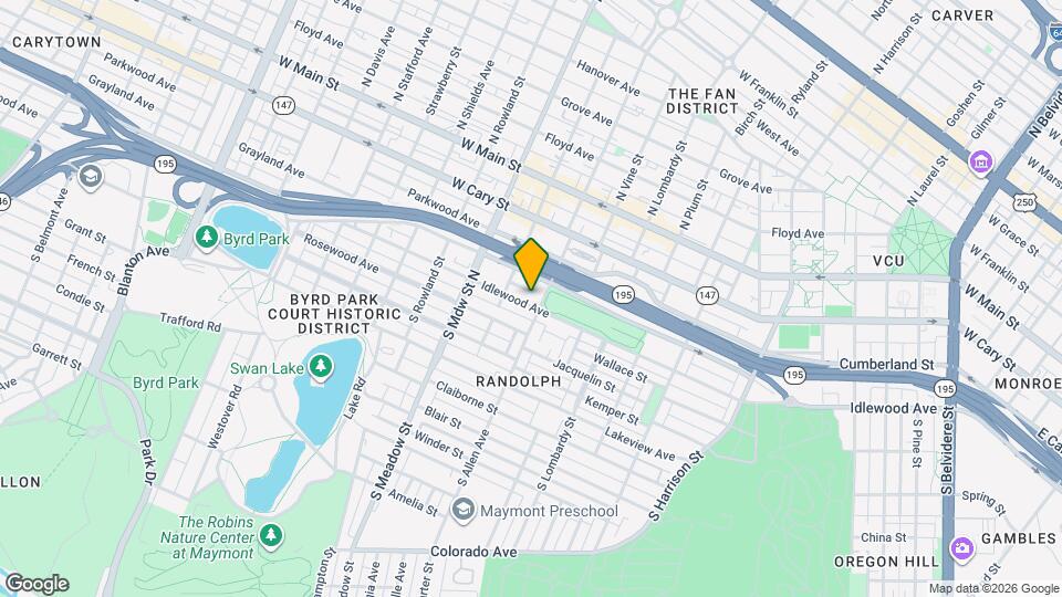 1808 Idlewood Ave Map and Location Details