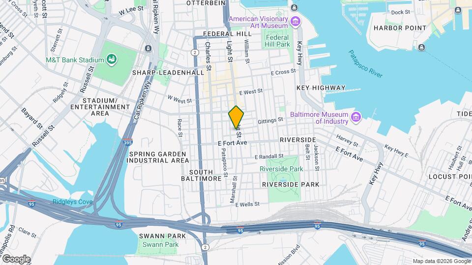 1434 Light St Map and Location Details