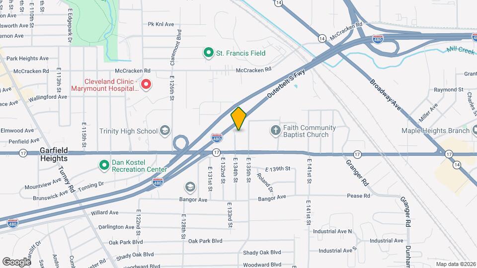 5283 E 133rd St Map and Location Details