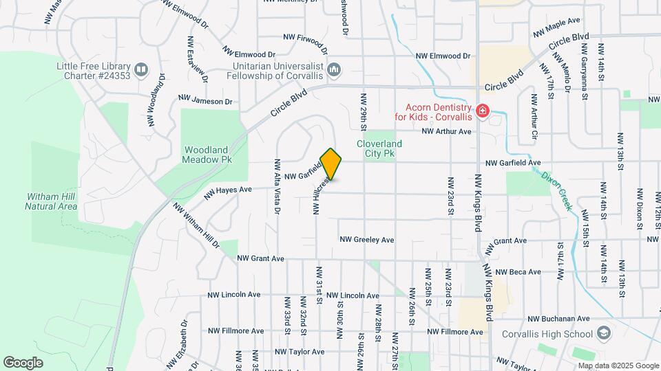 2951 NW Hayes Ave Map and Location Details