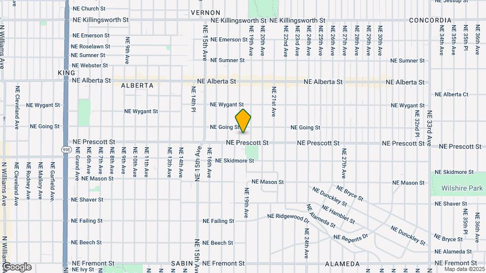 4514 NE 18th Ave Map and Location Details