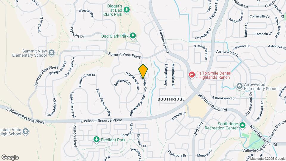 10163 Foxridge Cir Map and Location Details