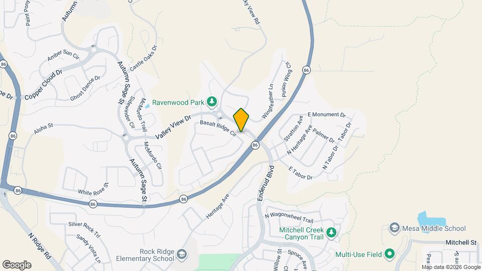 4951 Basalt Ridge Cir Map and Location Details