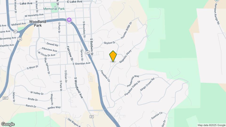 590 Greenway Ct Map and Location Details