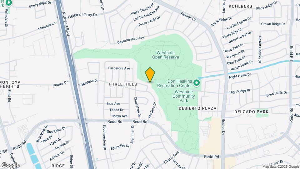 7641 Paiute Way Map and Location Details