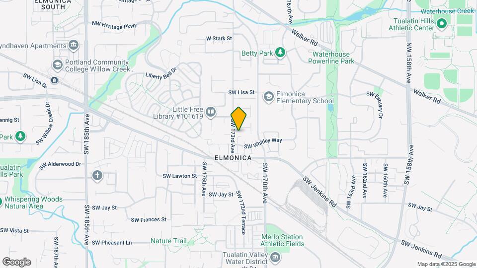 17285 SW Whitley Way Map and Location Details