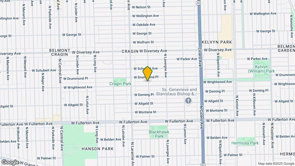 2600-2610 N Leclaire Ave Map and Location Details