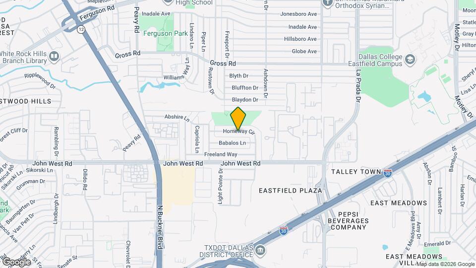 2244 Homeway Cir Map and Location Details