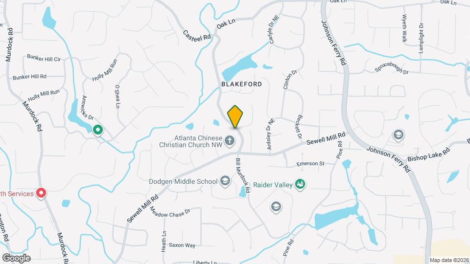 1863 Bill Murdock Rd Map and Location Details