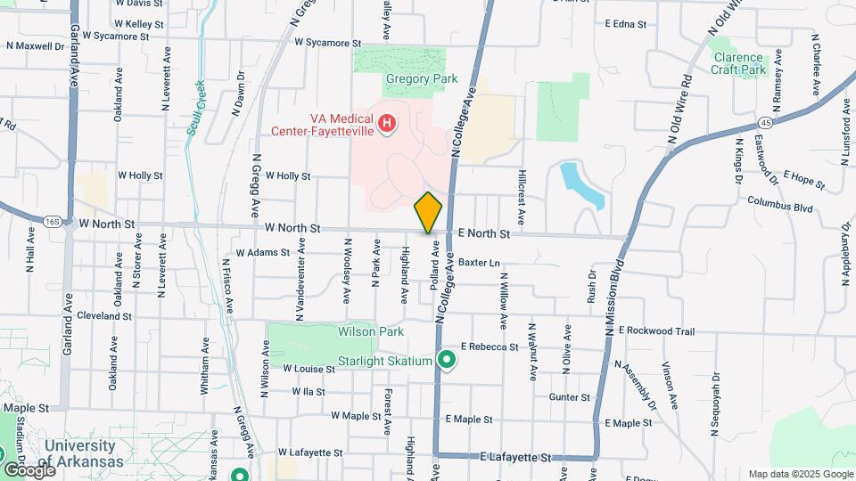 1055 Pollard Ave Map and Location Details