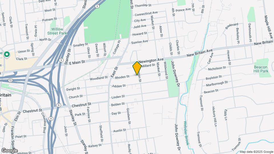 105 Rhodes St Map and Location Details