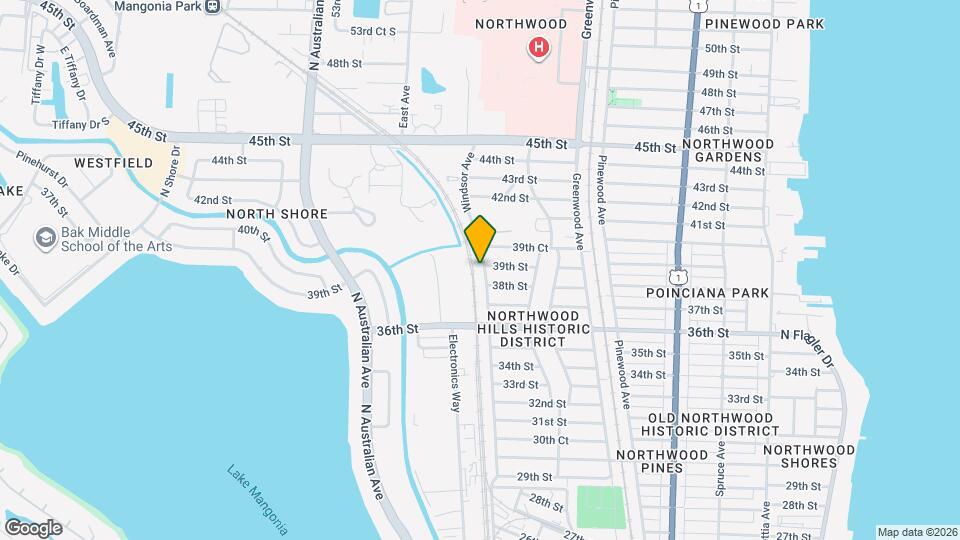 3917 Windsor Ave, Unit #B Map and Location Details