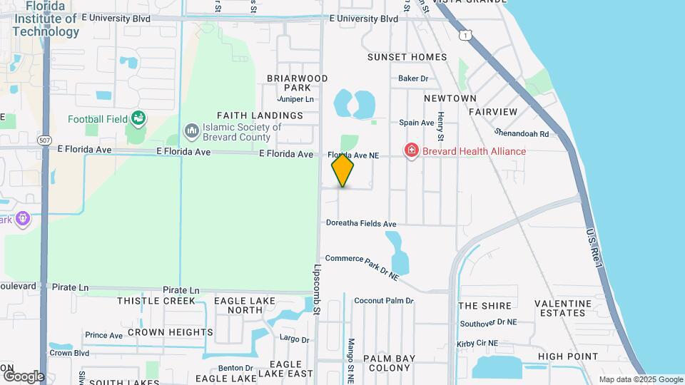 2197 Drive Harvey Riley St NE Map and Location Details