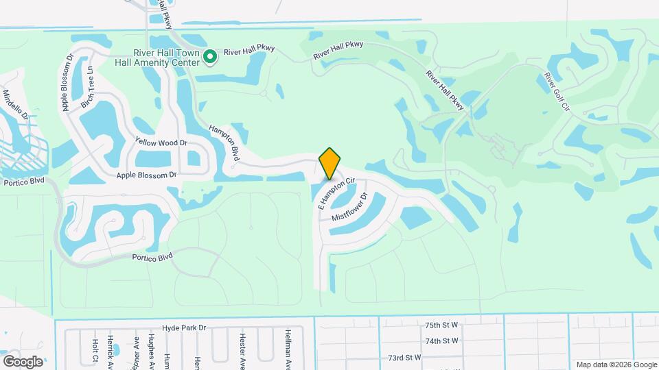 3521 E Hampton Cir, Unit Garden Unit Map and Location Details