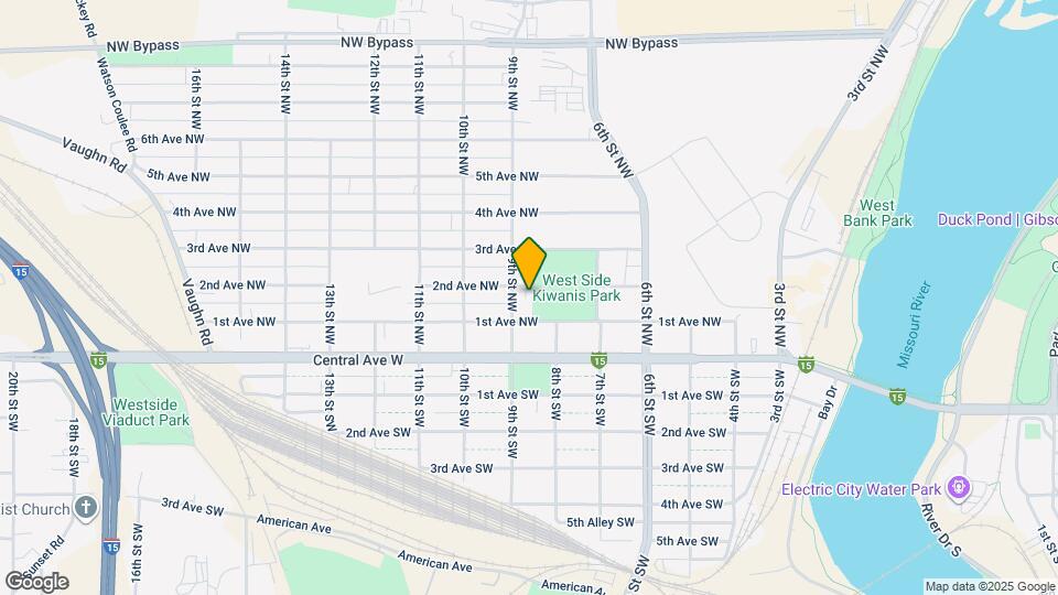 820 2nd Ave NW Map and Location Details