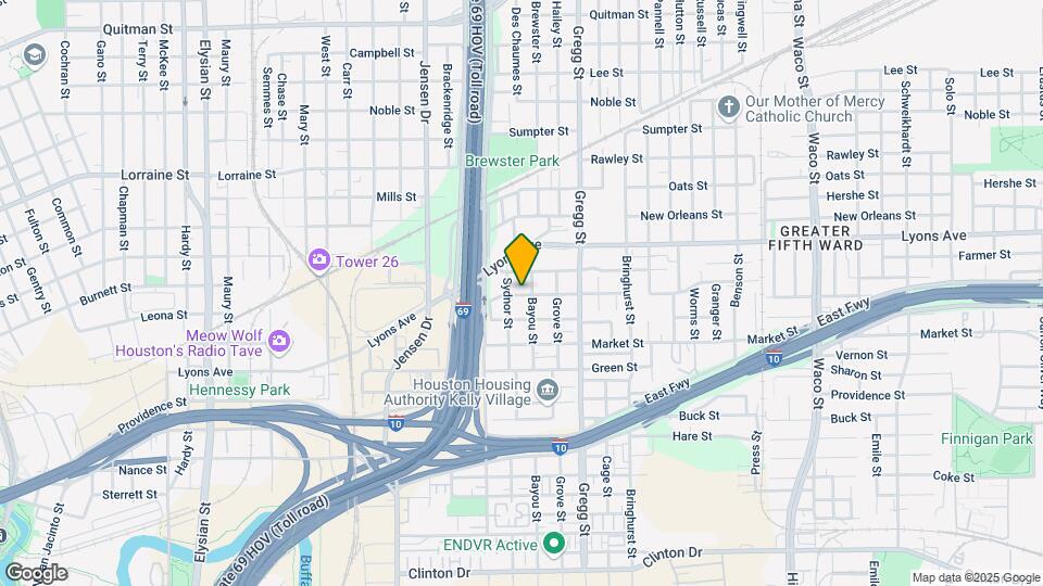 3109 Orange St Map and Location Details