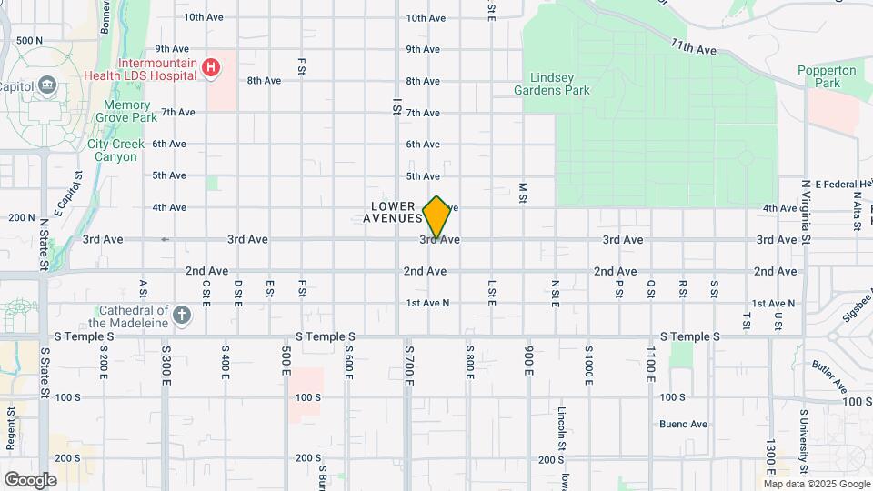 658 3rd Ave Map and Location Details