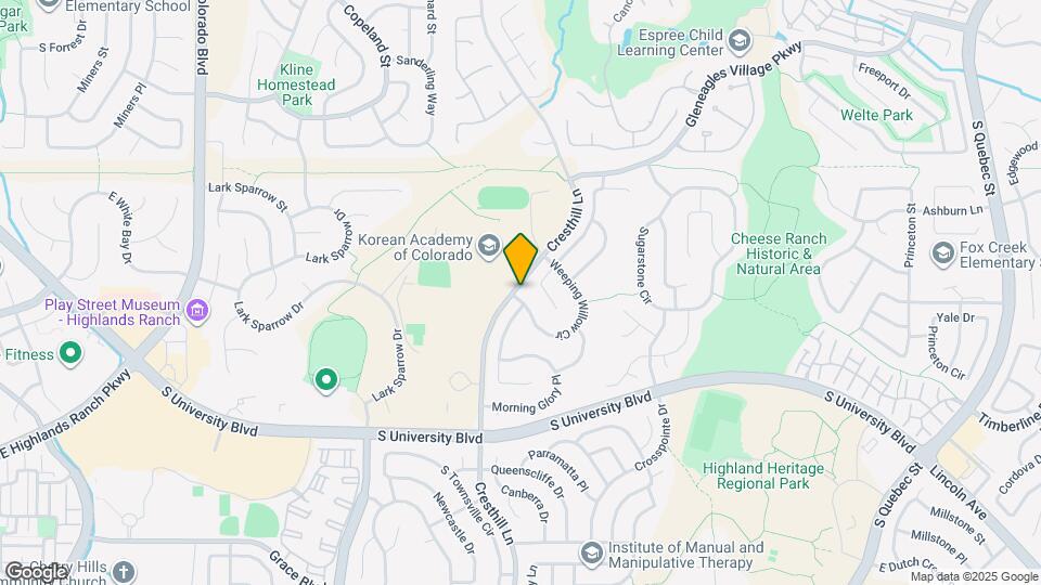 5005 Weeping Willow Cir Map and Location Details