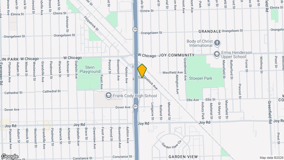 9245 Archdale St Map and Location Details