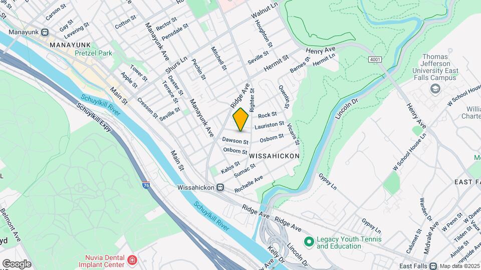 158 Lauriston St Map and Location Details