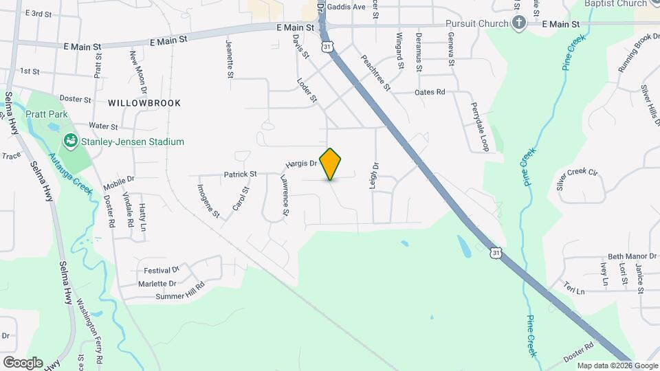 1128 Honeysuckle Dr Map and Location Details