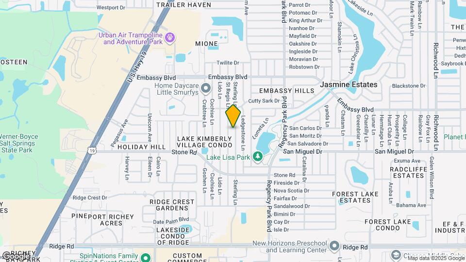 9105 Sterling Ln Map and Location Details