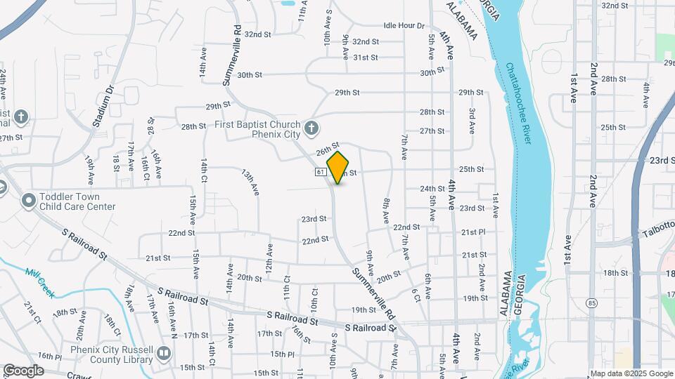 2316 Summerville Rd Map and Location Details