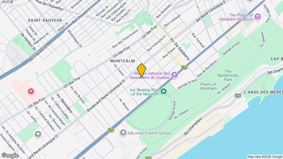 1060 Du Parc Av Map and Location Details