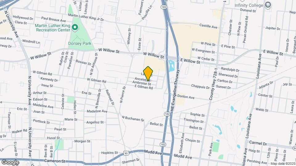 140 Ambroise St Map and Location Details